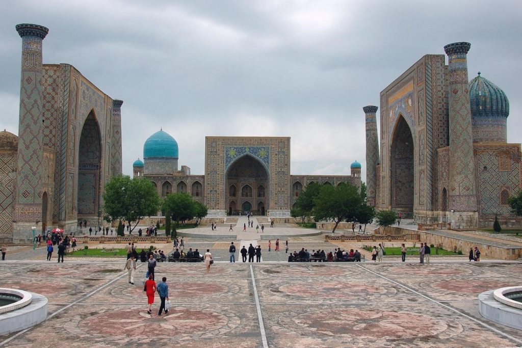 Place Registan en Ouzbékistan